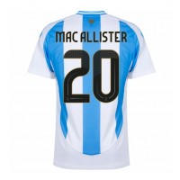 Argentina Alexis Mac Allister #20 Replika Hemmatröja Copa America 2024 Kortärmad